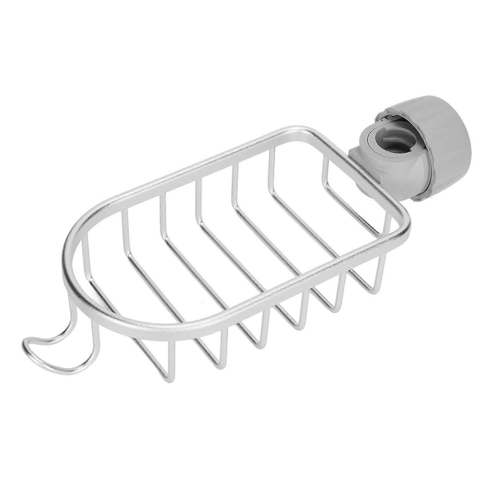 Riippuva hanan säilytysteline, säädettävä sieni ja tiskirätti keittiöön ja kylpyhuoneeseen