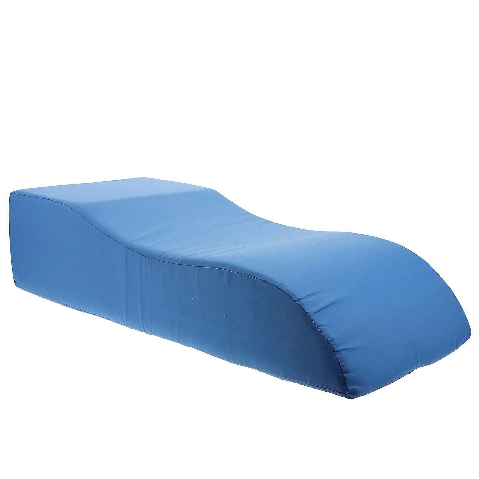Position Pad Leg Pillow Hospital Home Recovery Blue Sponge Breathable Material 1Set