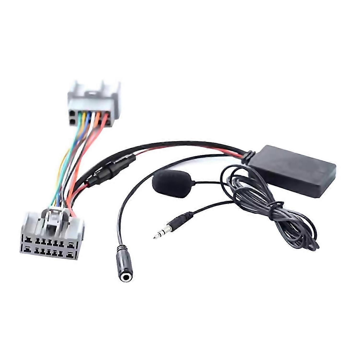 For Car Bluetooth 50 Wireless Phone Call Handsfree In Adapter For