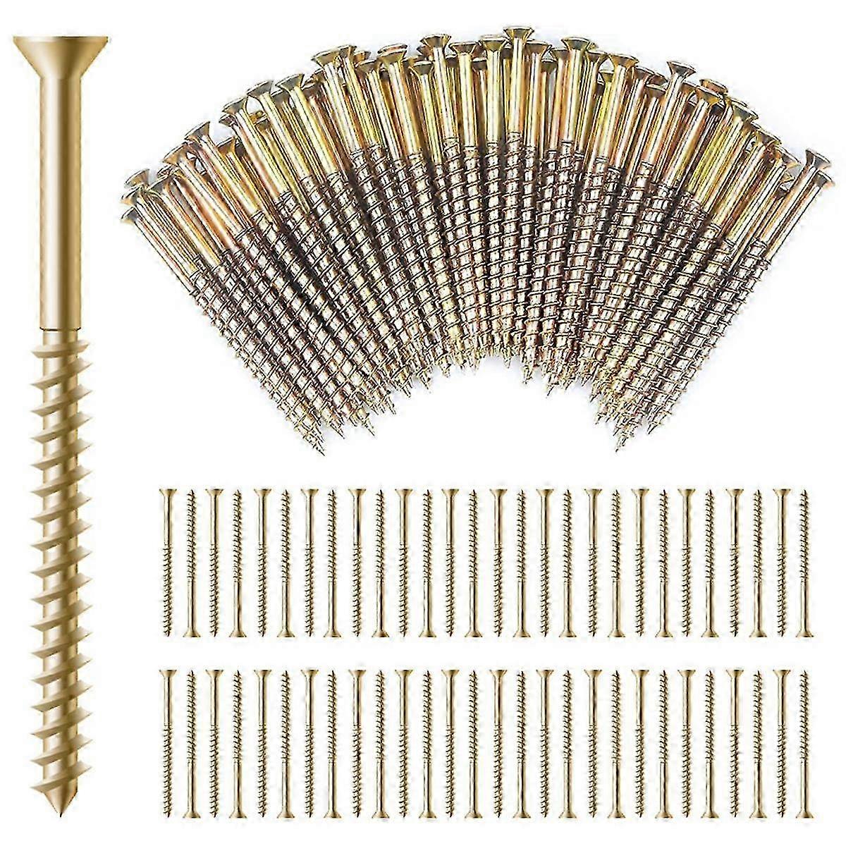 Floor Repair Kit, No More Squeaks Kit Eliminates Floor Squeaks, for Most Carpet Hardwood Floors, Floor Fix Screw,250PCS