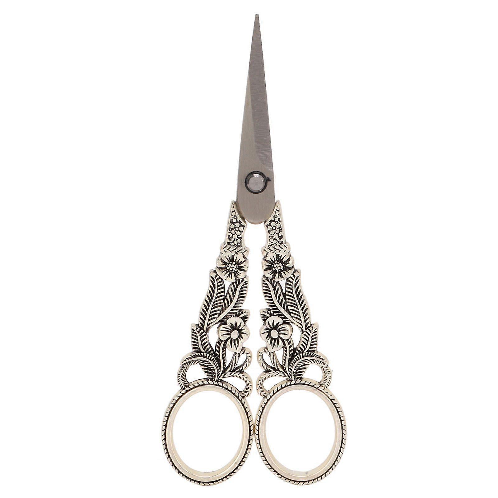 Craft Scissors Stainless Steel Durable High Sharpness Effort Saving Wide Application Embroidery Scissors for Needlework