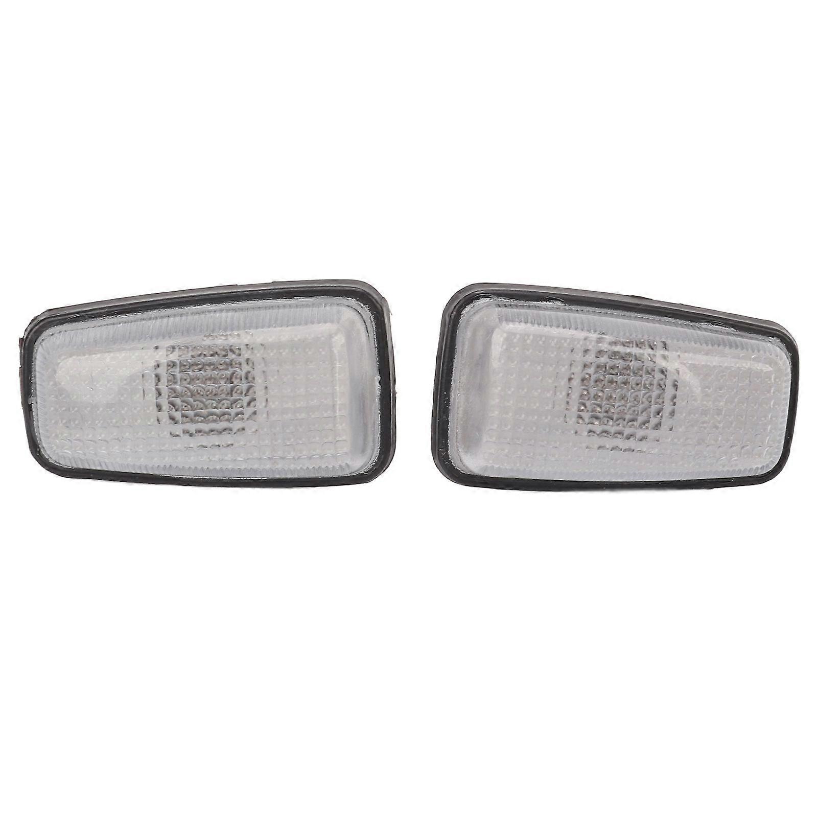 2Pcs Side LED Indicator Repeater Light 632567 Side Marker Repeater Light Replacement for Peugeot 106 306 406 806 Expert Partner 12V