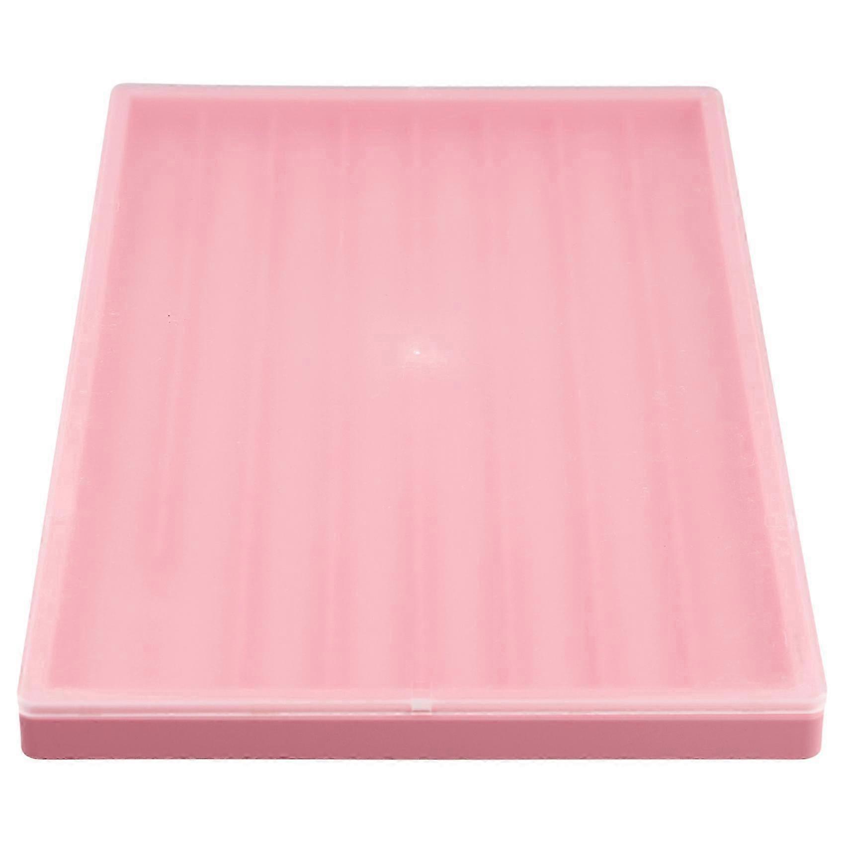 Waterproof Keycap Storage Box with Lid Pink