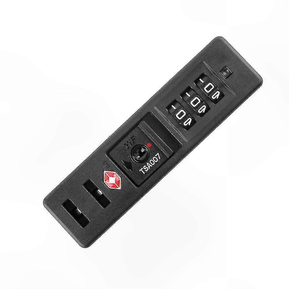 Travel-Friendly Combination Luggage Lock with Anti-Theft Design and Built-In Sunk Lock for Secure Portability