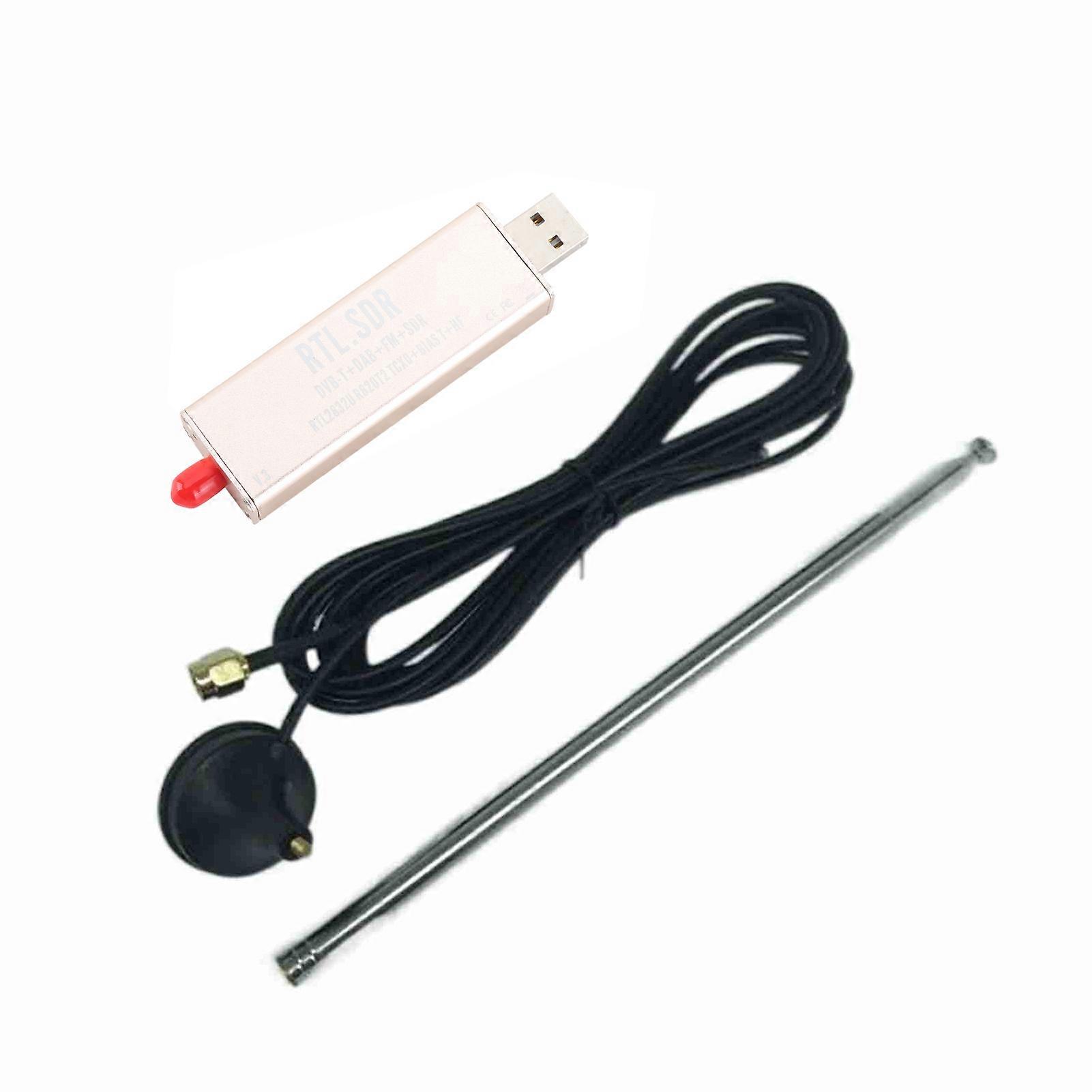 Software Defined Radio Receiver 100KHz-1.7GHz Software Receiver with Antenna