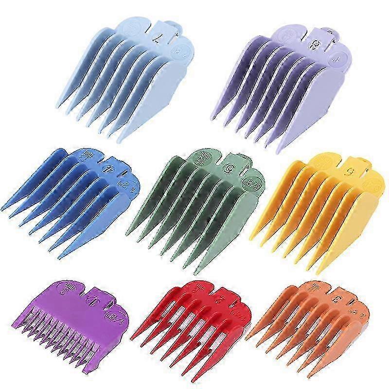 8pcs Hair Clipper Guard Attachment, Hair Clipper Guide Comb Replace...
