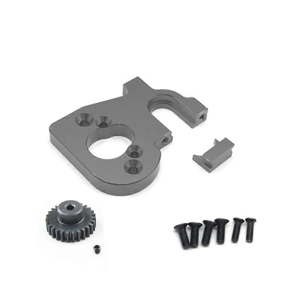 RC Car Motor Mount Holder with Motor Gear for 144001 124019 124018 RC Spare Parts Upgrade Accessori