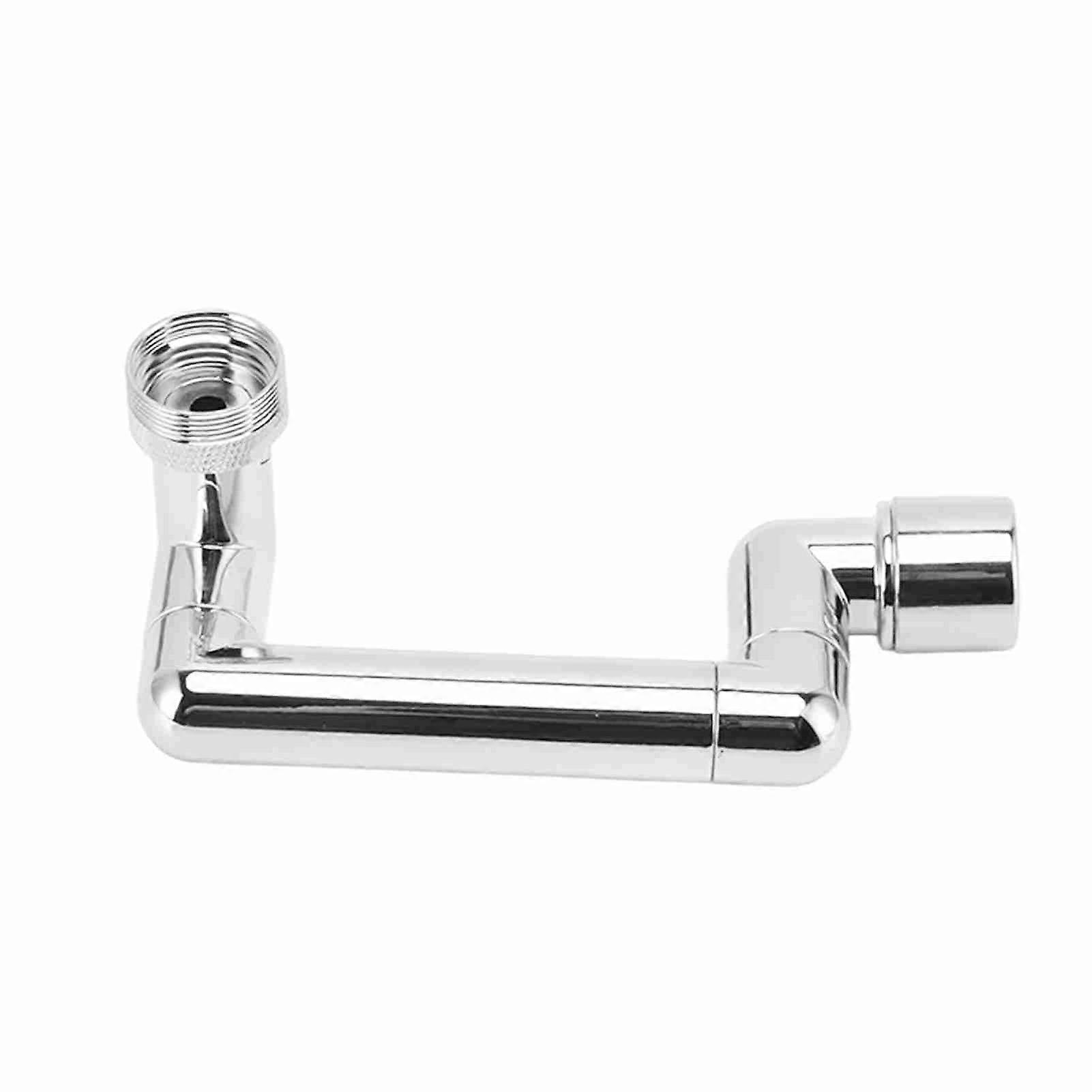 Chrome Copper ABS Telescopic Swivel Faucet Extender 99g Tap