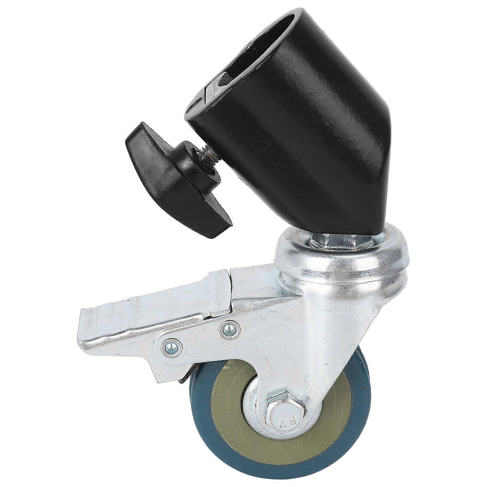 3PCS 22mm Photo Studio Universal Caster Wheel Tripod Pulley Heavy Duty for Light Stands/Studio