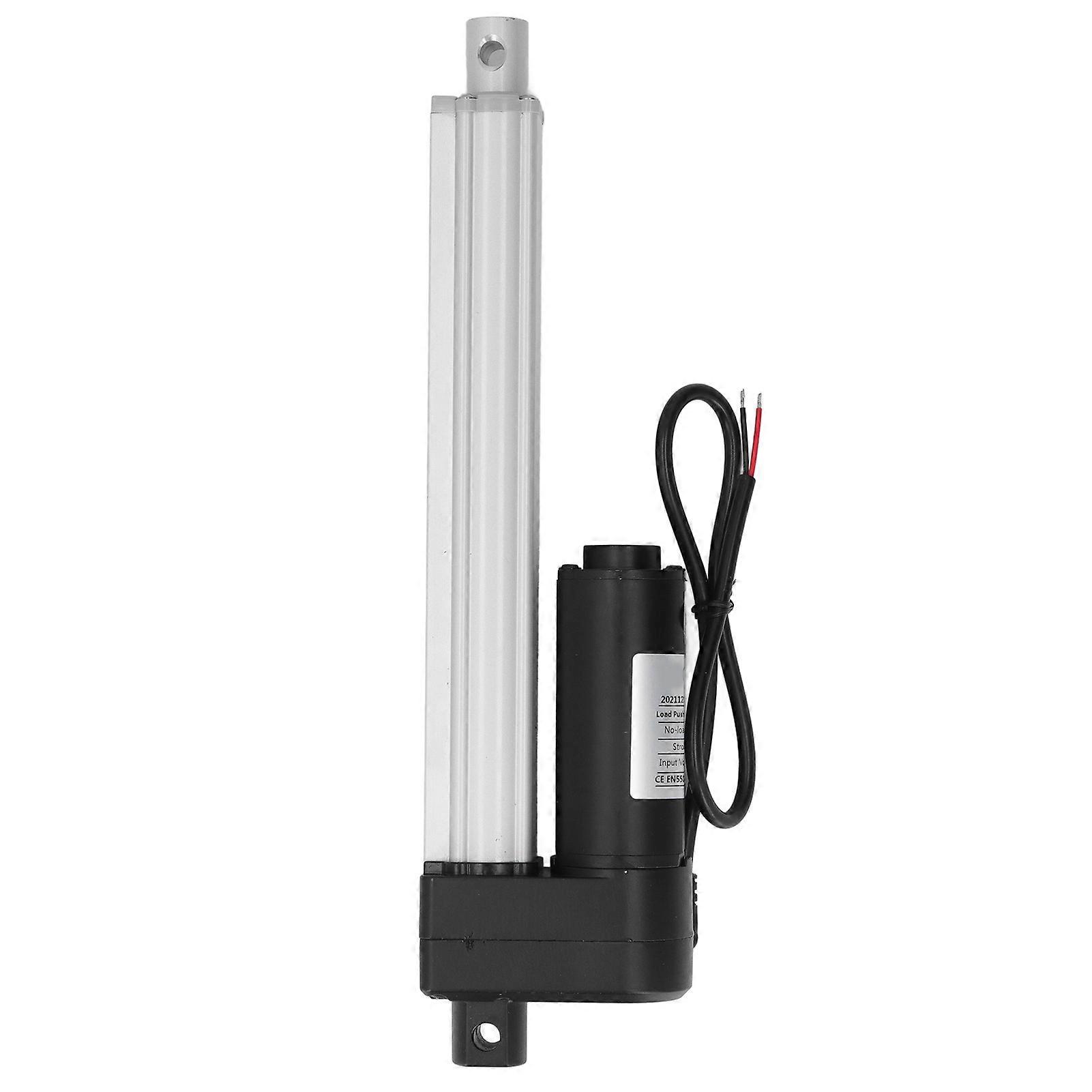 1200N DC Miniature Electric Motor High Speed Linear Actuator, 8mm Aperture, 200mm/7.9in Lug Type