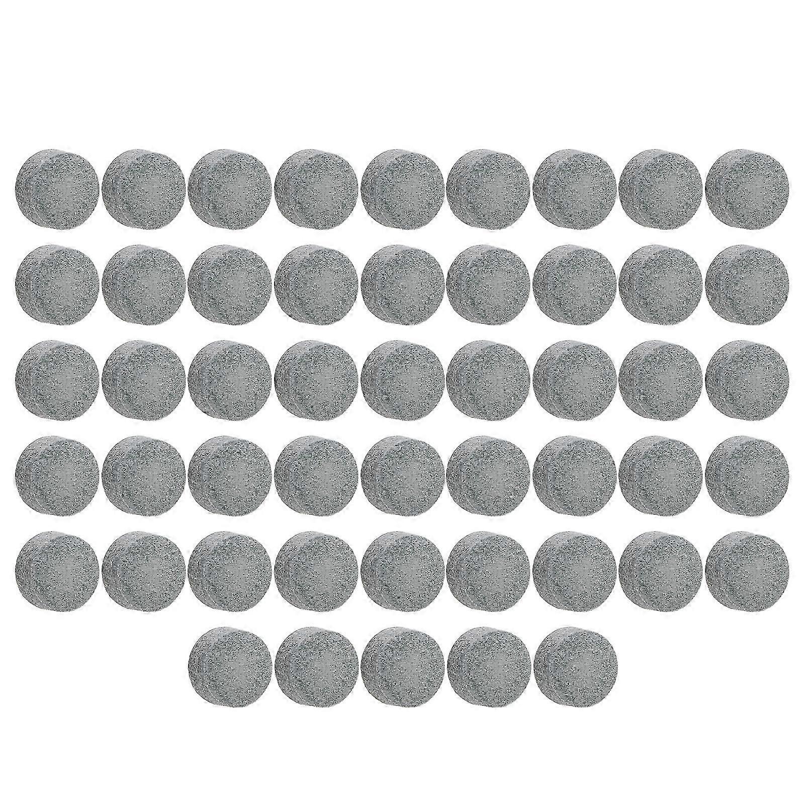 50Pcs Pool Cue Tips, Leather Replacement for Daily Use