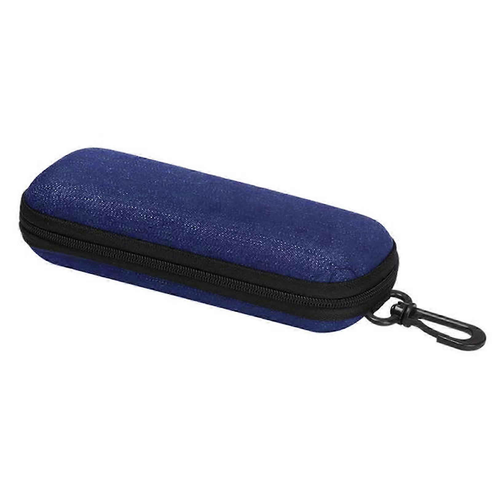 Vintage Soft Shell Eyeglasses Case Travel Protective Portable Accessories Zipper
