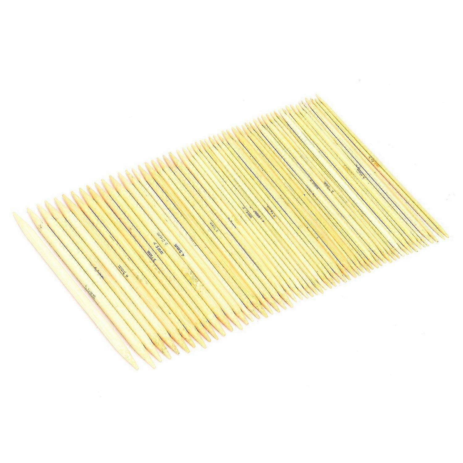 2025 Latest Model Knitting Needle Carbonized Bleaching Bamboo Crochet for