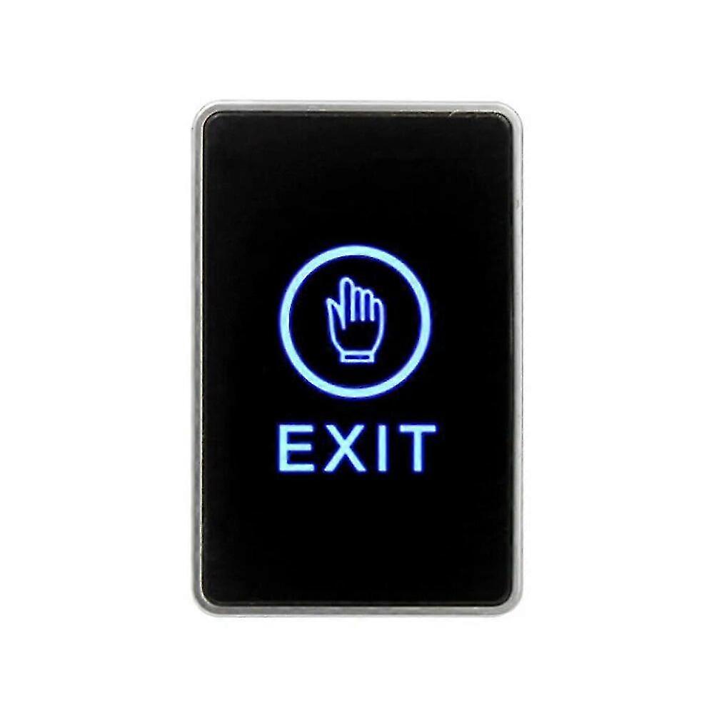 2025 Push Touch Exit Button Door Eixt Release Button With LED Indicator for Home Security Protection for access Control System