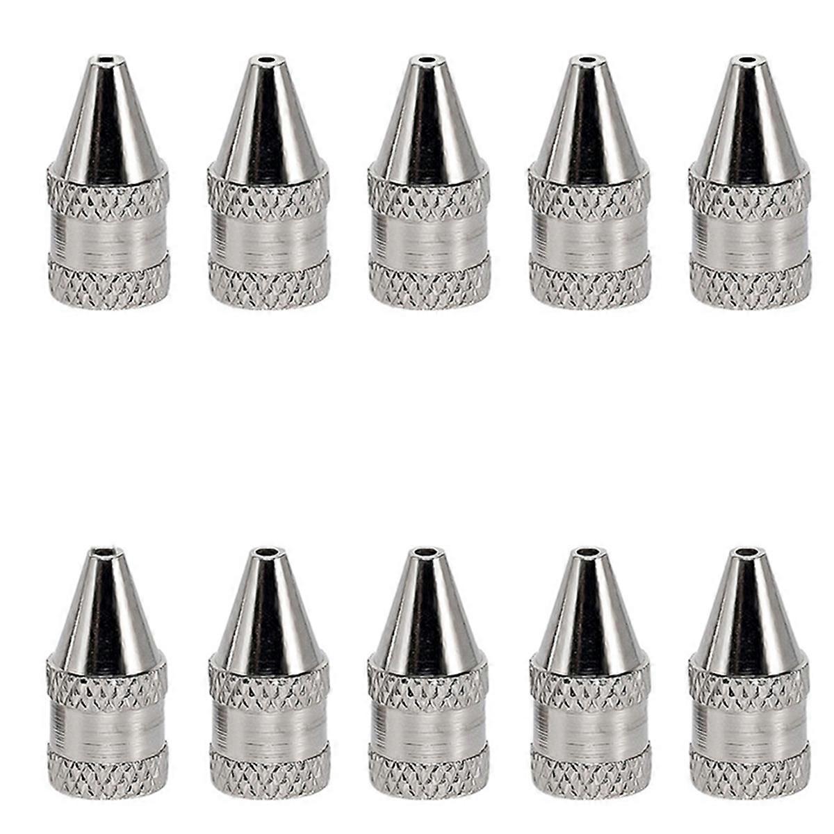 10Pcs/Set 1.2mm/1.6mm Nozzle Iron Tips Metal Soldering Welding Tip for Electric Vacuum Solder Sucker