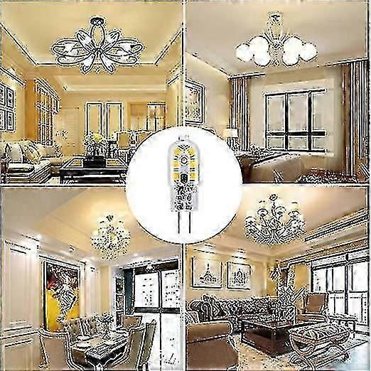Jubee G4 Led Bulb 5 Pack 20w Equivalent Halogen Bulb Economical 2w G4 Led Bulb For Range Hood Bulb