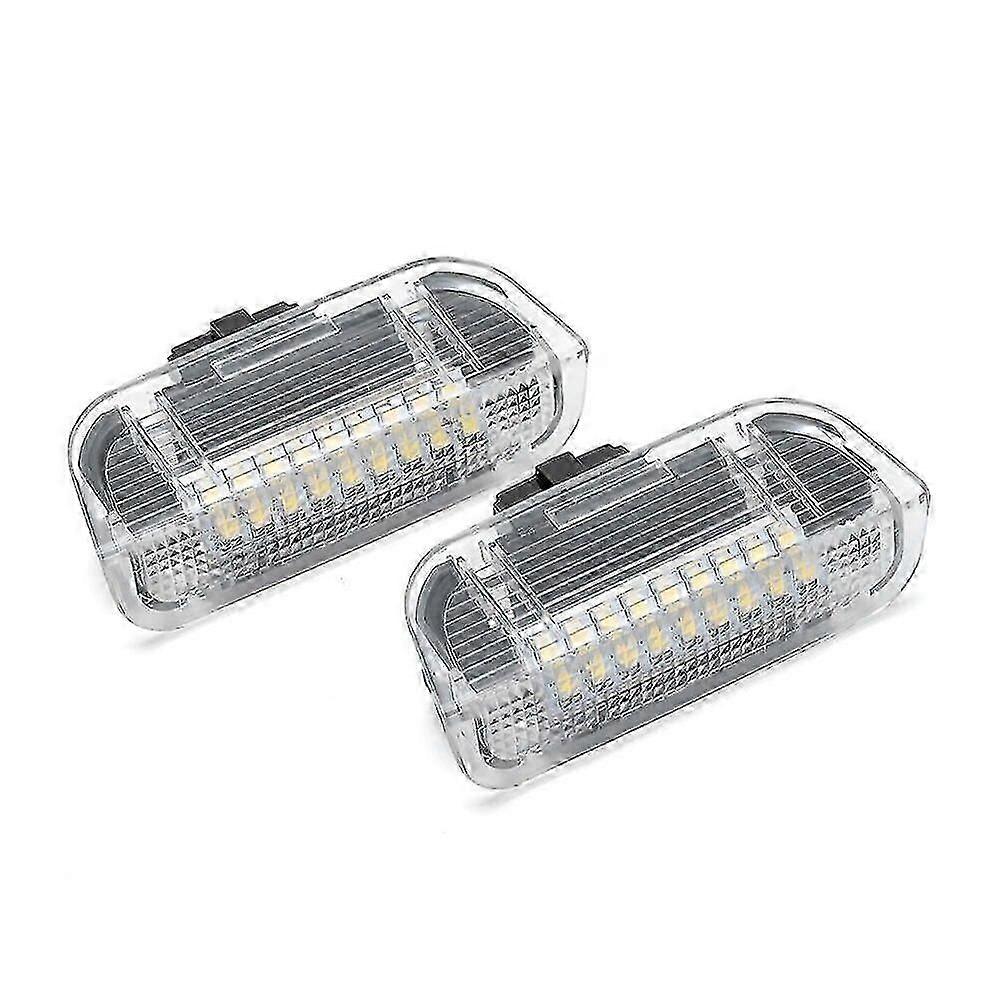 2pc For Porsche Cayenne 970 Panamera 2011-2016 Led Trunk Boot Lamp Compartment Light Interior Courtesy Luggage Ceiling Lamp