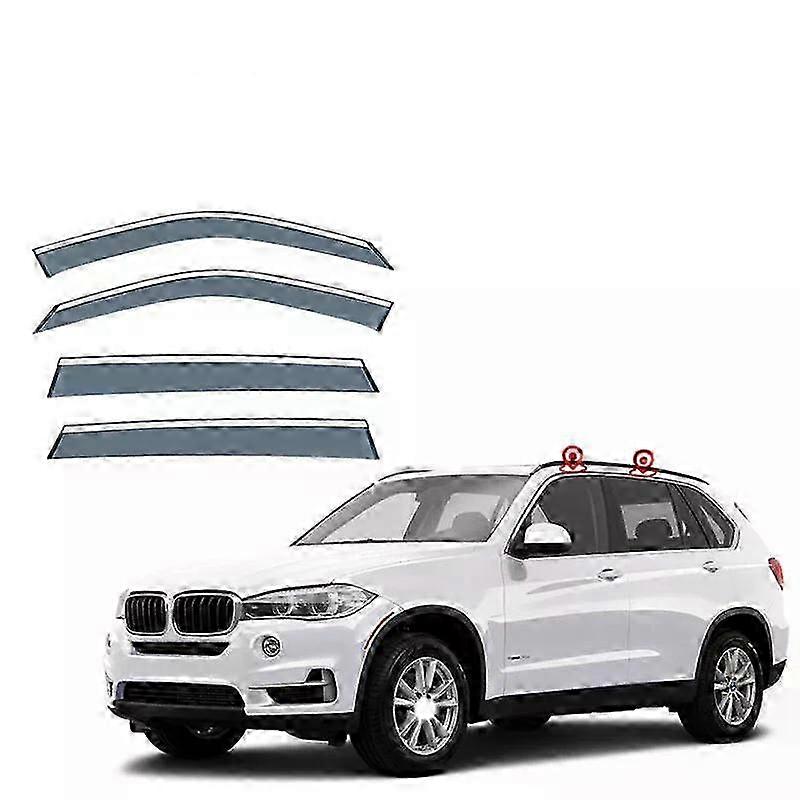 Applicable Car Window Visor Rain Guard Side Window Deflector Car Rain Visor For Bmw X5 1999 2000 2001 2002 2003 2004 2005 2006 2007-2024