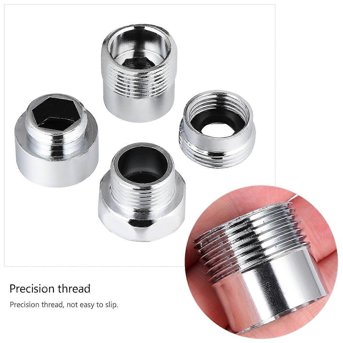 Copper Water Pipe Joint Fittings Hose Connector for Hose Use 4Pcs