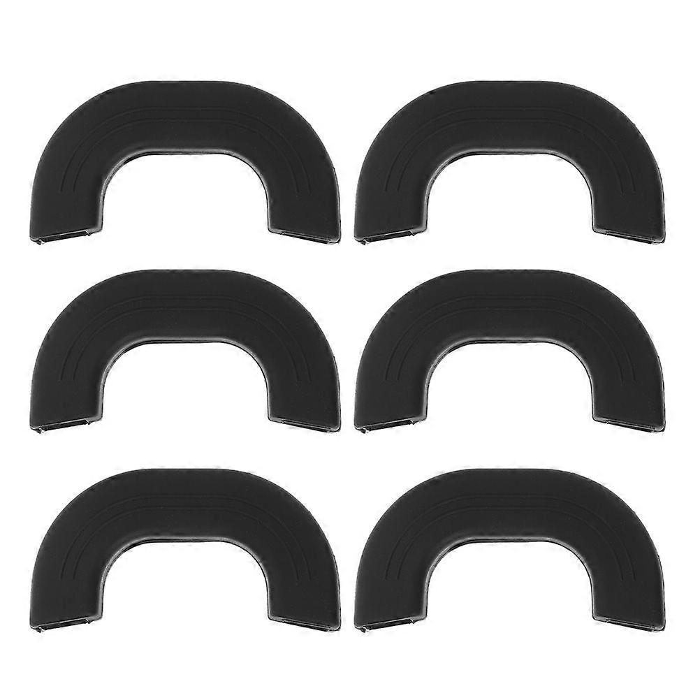 Lot de 6 cache-poignées en silicone en forme d'oreille