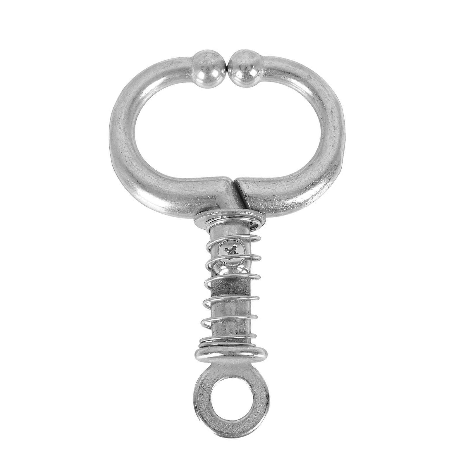 Nose Clips for Cattle Farm Cow Farming Stainless Steel Silver Function Management Tool 1Pcs