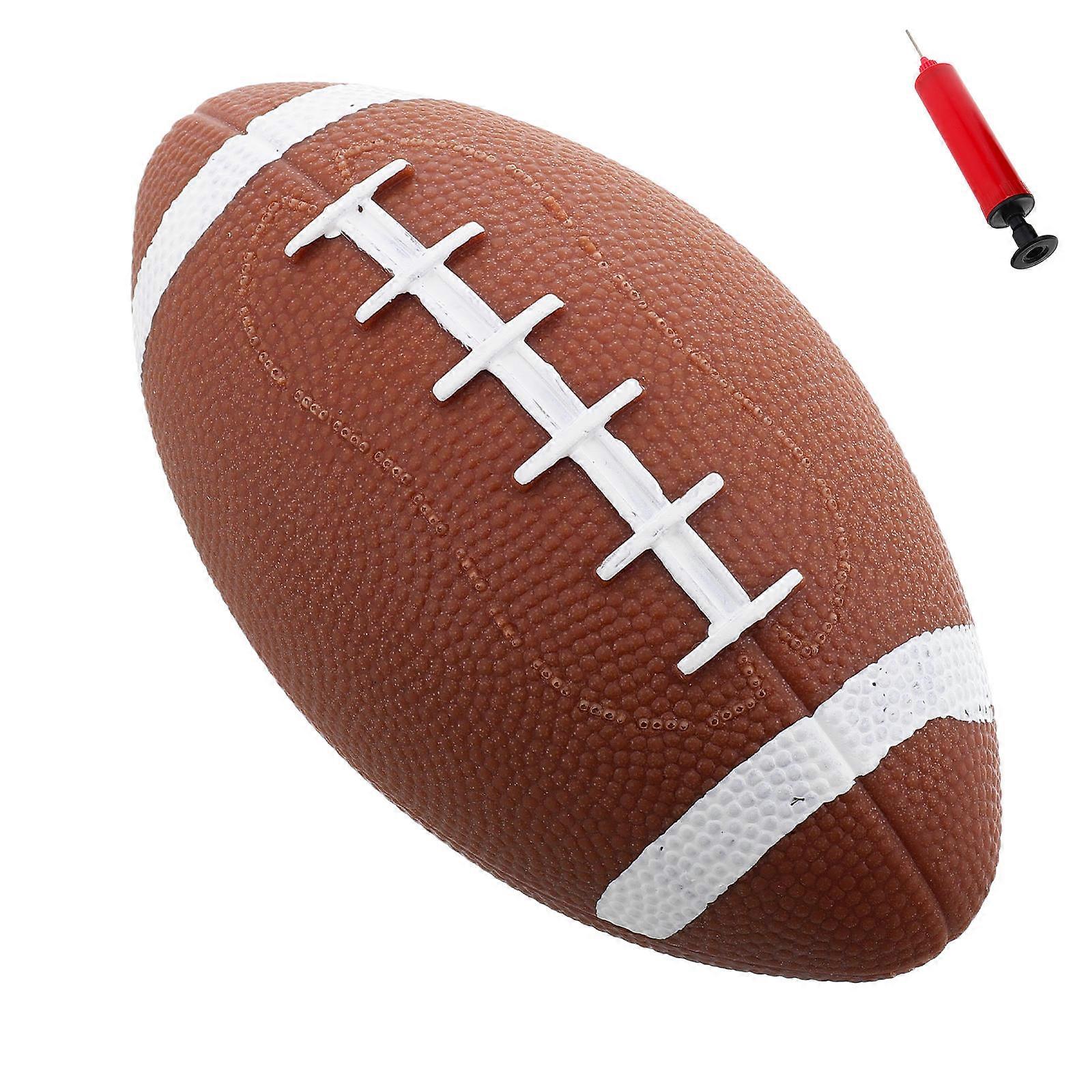 Kids Balls Inflatable Football Toy for Outdoor Play 1Set Lightweight PVC