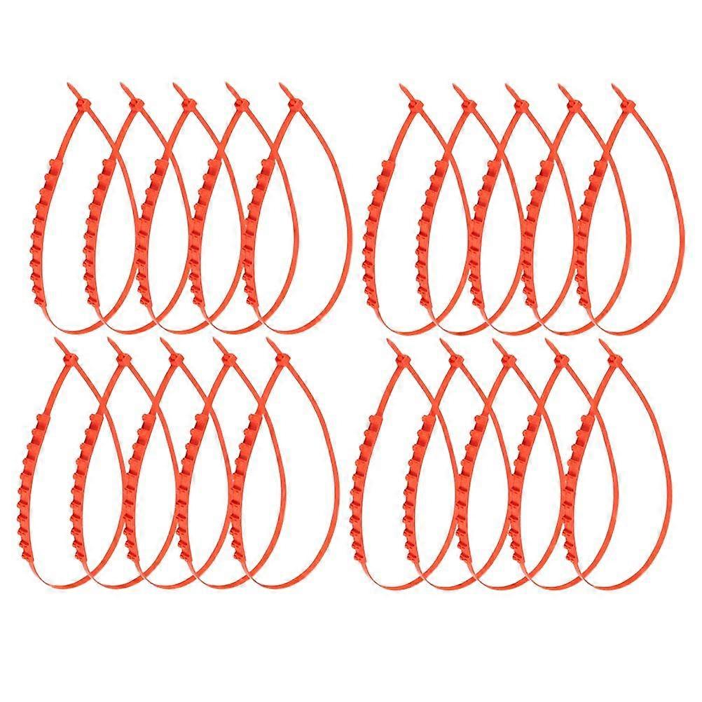 Anti-Slip Chain Tire Chain for Car Tire Use 20Pcs Flexible Nylon Set