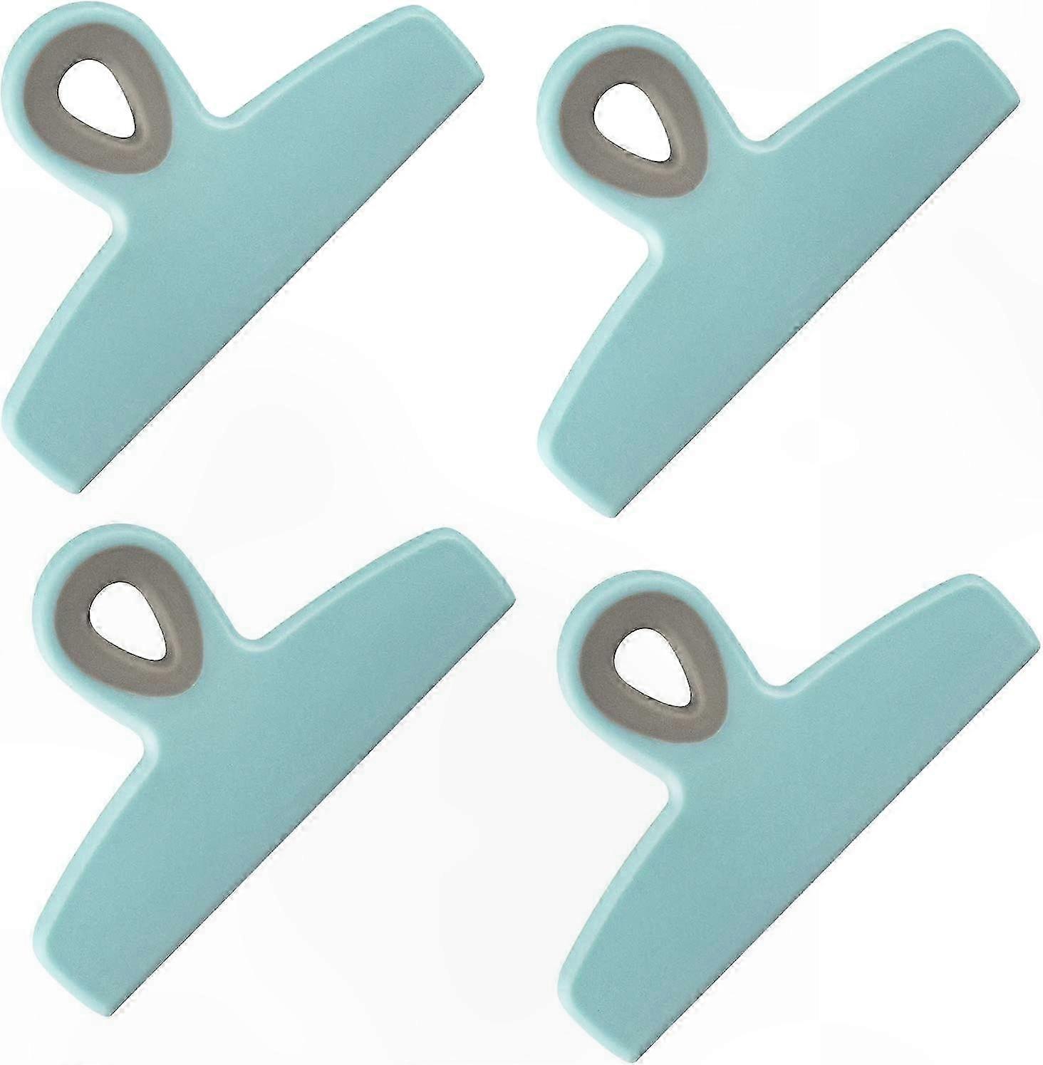 4-Pack Durable 5" Clips for Kitchen Storage and Snack Bags Sealing Solutions