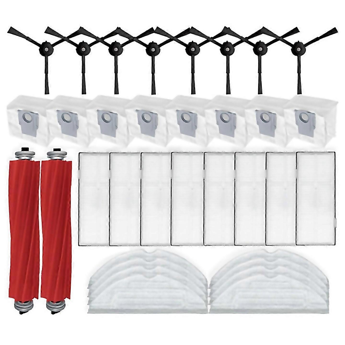 For 34pcs For S7 Maxv Ultra Q100tsc S7 Pro Robot Vacuum Parts