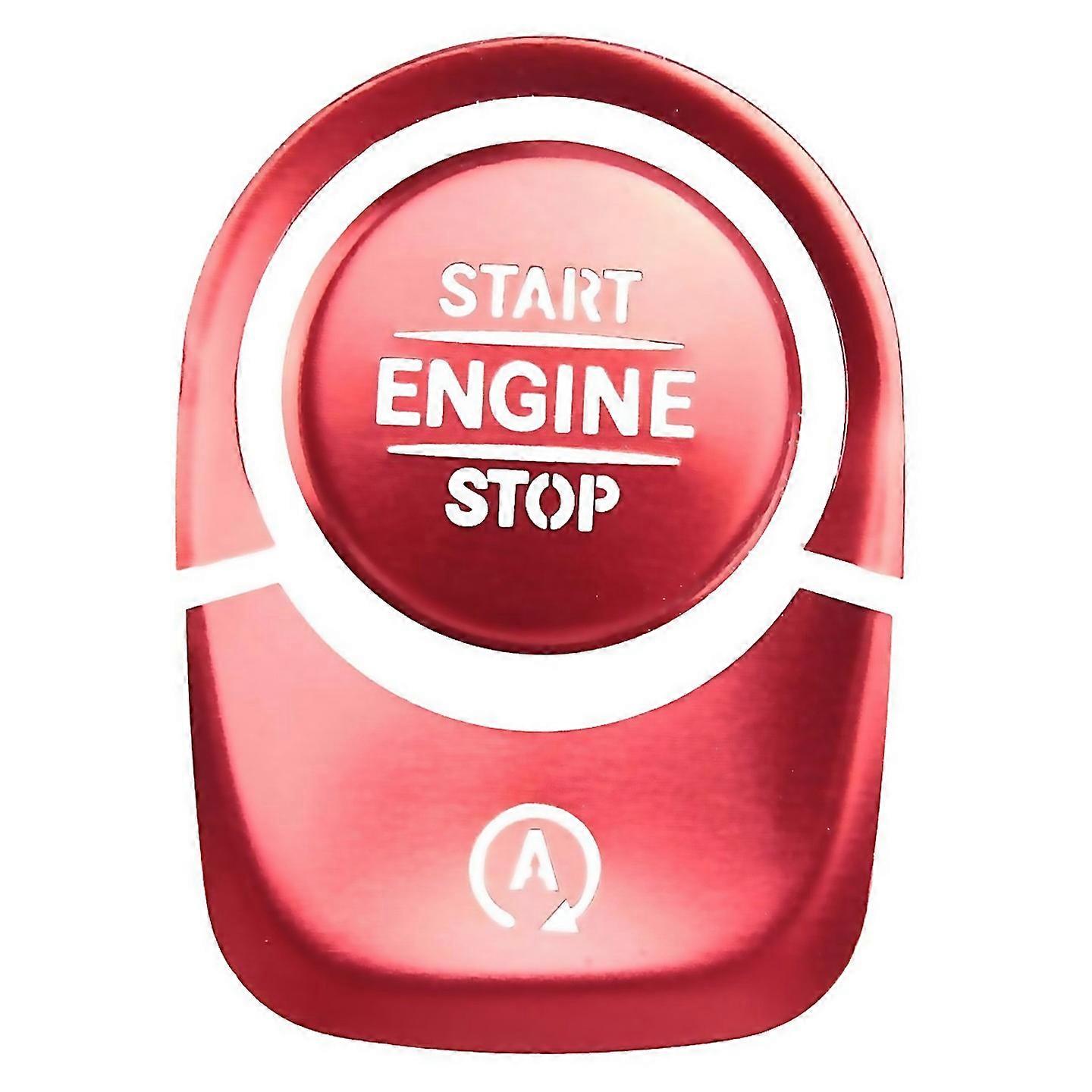 For Auto Start Stop Engine Push Switch Buttons Cover Stickers For Mercedes Benz A Class W177