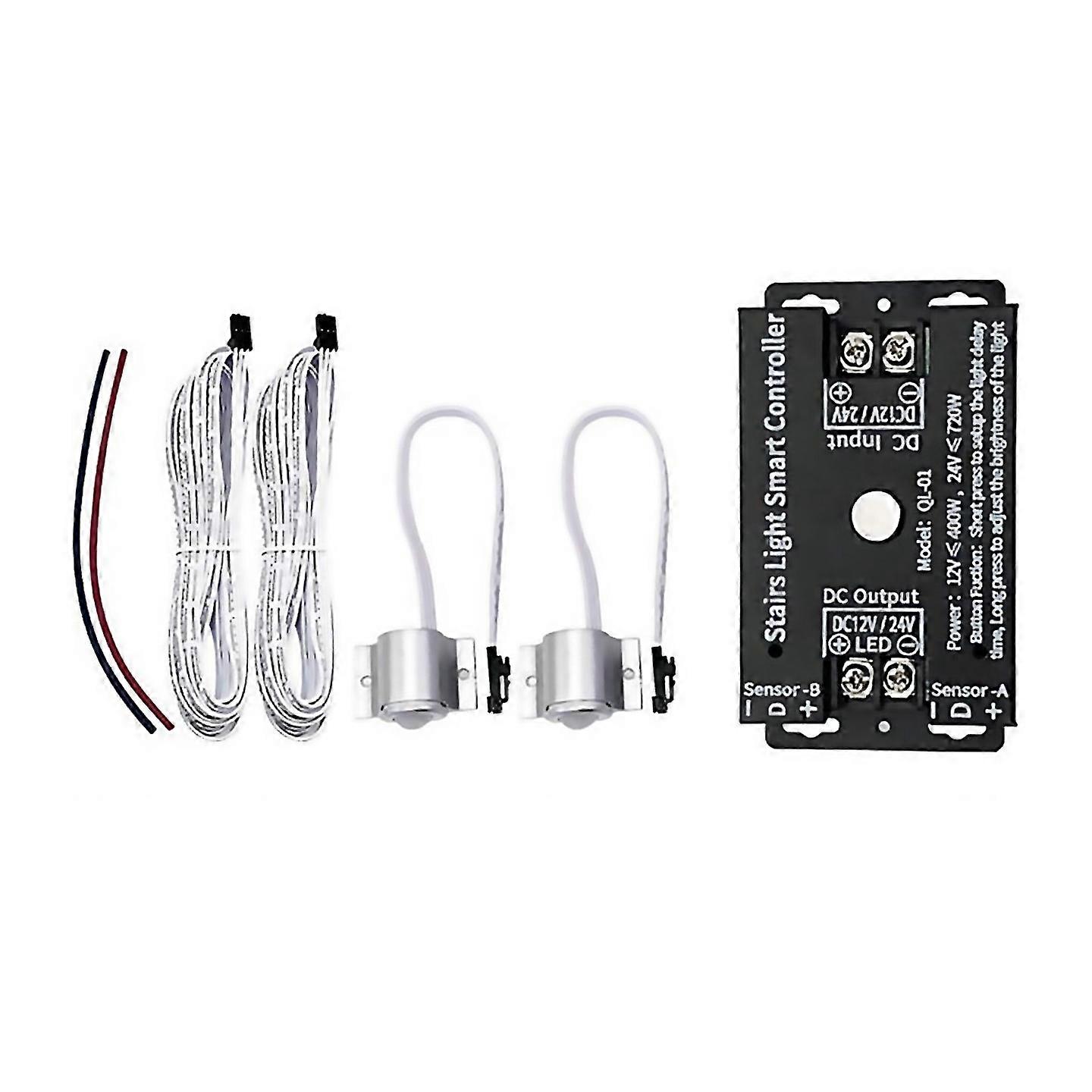 For Sensor Full Bright Stair Controller Sensor Bar Hallway Step Lights