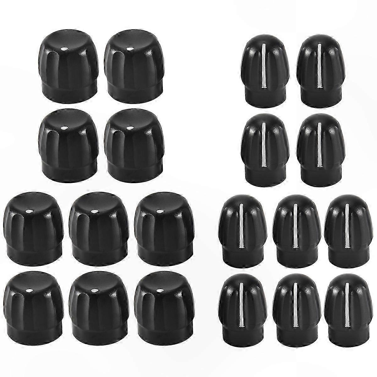 10 Pairs Volume & Channel Knobs for Two-Way Radios