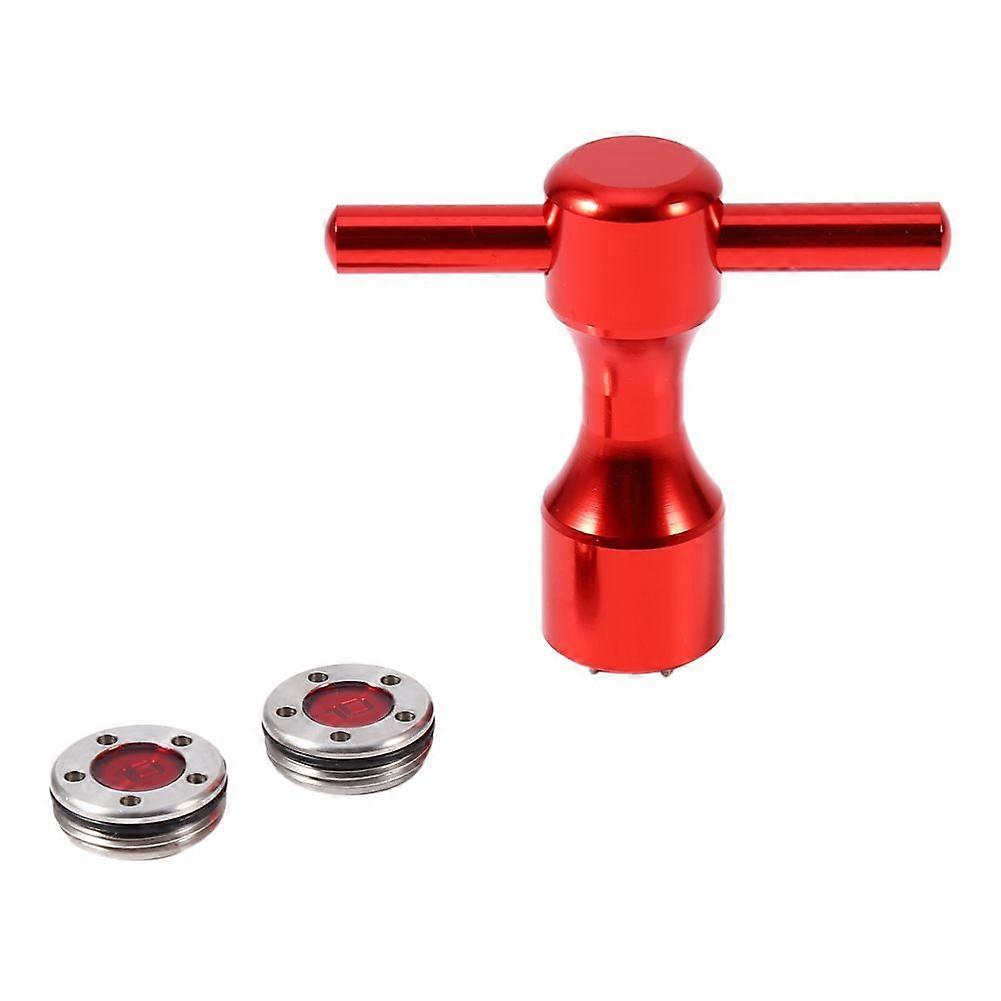 2pcs Red Golf Putter Weights Golf Wrench Spanner Tool For Scotty Cameron Putters