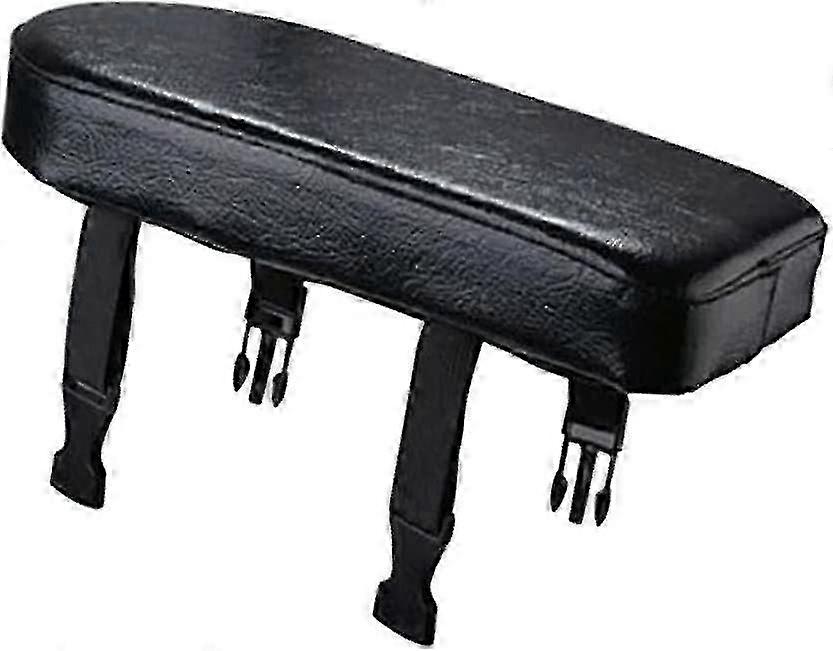 Black Bicycle Rear Carrier Rack with Comfortable Child Seat Cushion