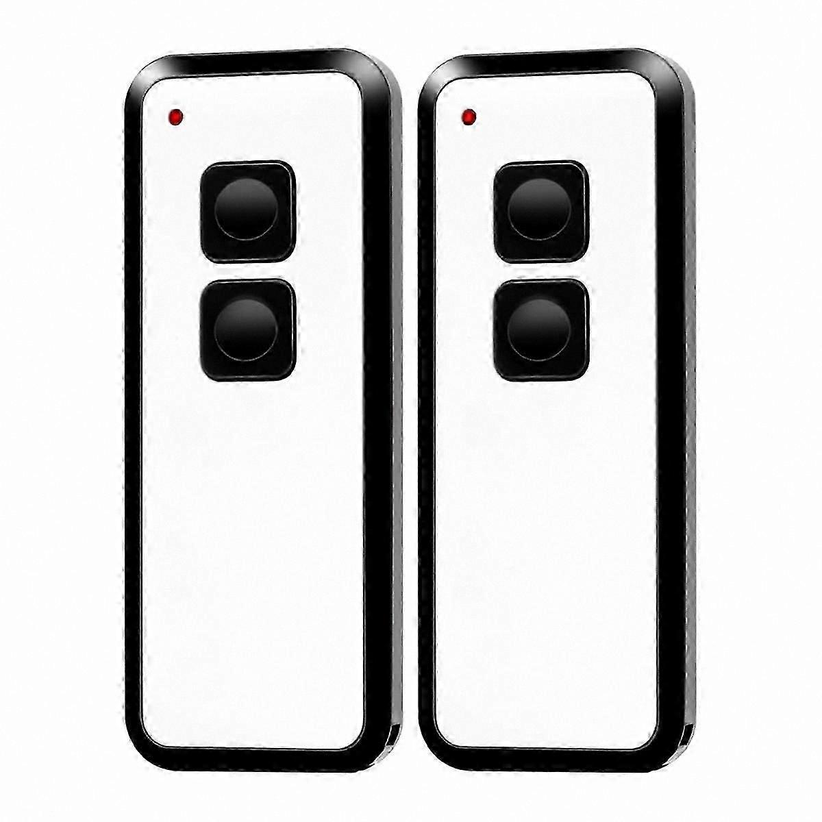 433.92 MHz Wireless Garage Door Remote Control, Compatible with MAX43-2 and MINI Systems, 2 Pack for Universal Operation
