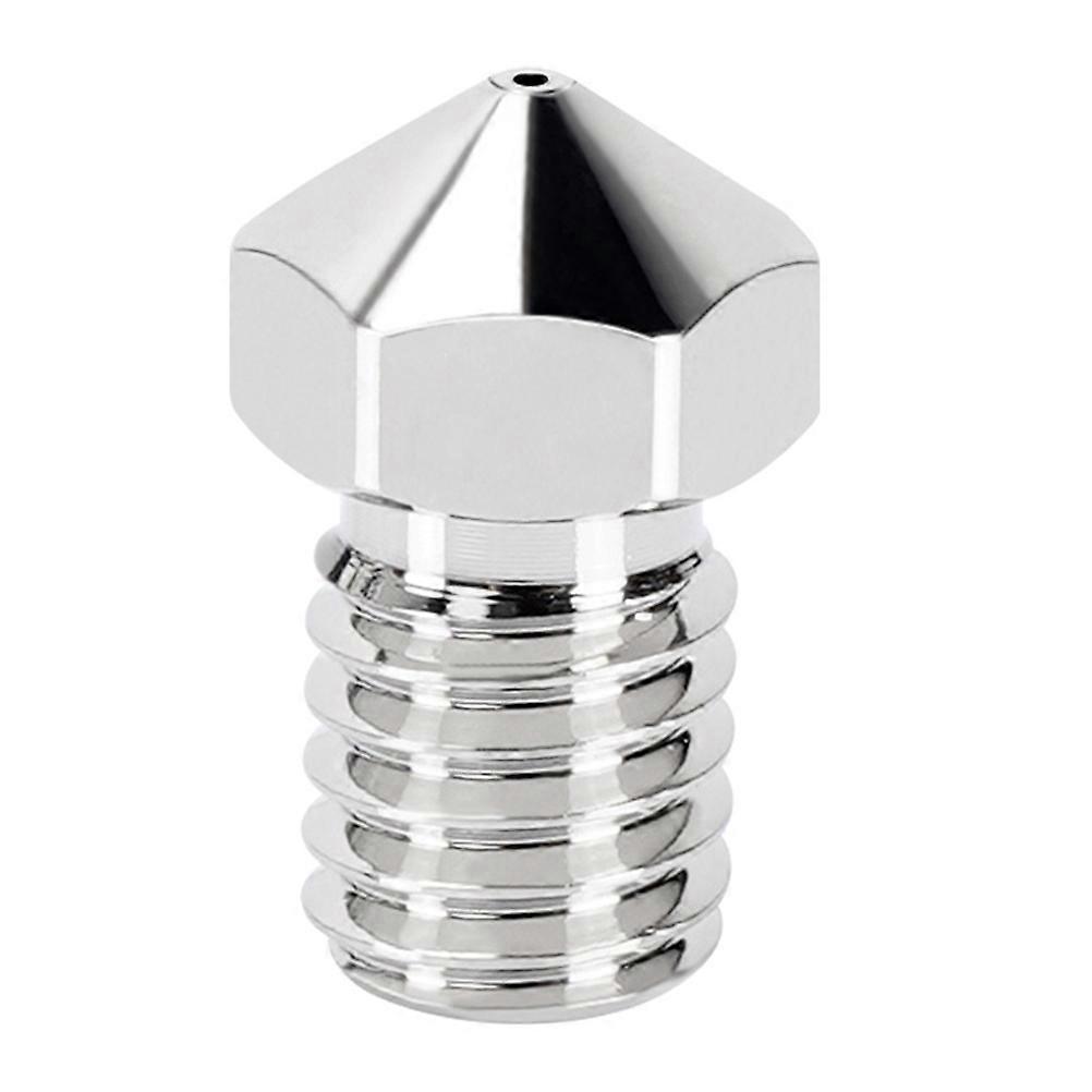 Extruder Nozzle Silver Head for 3D Printer High Temperature Thread Nozzle