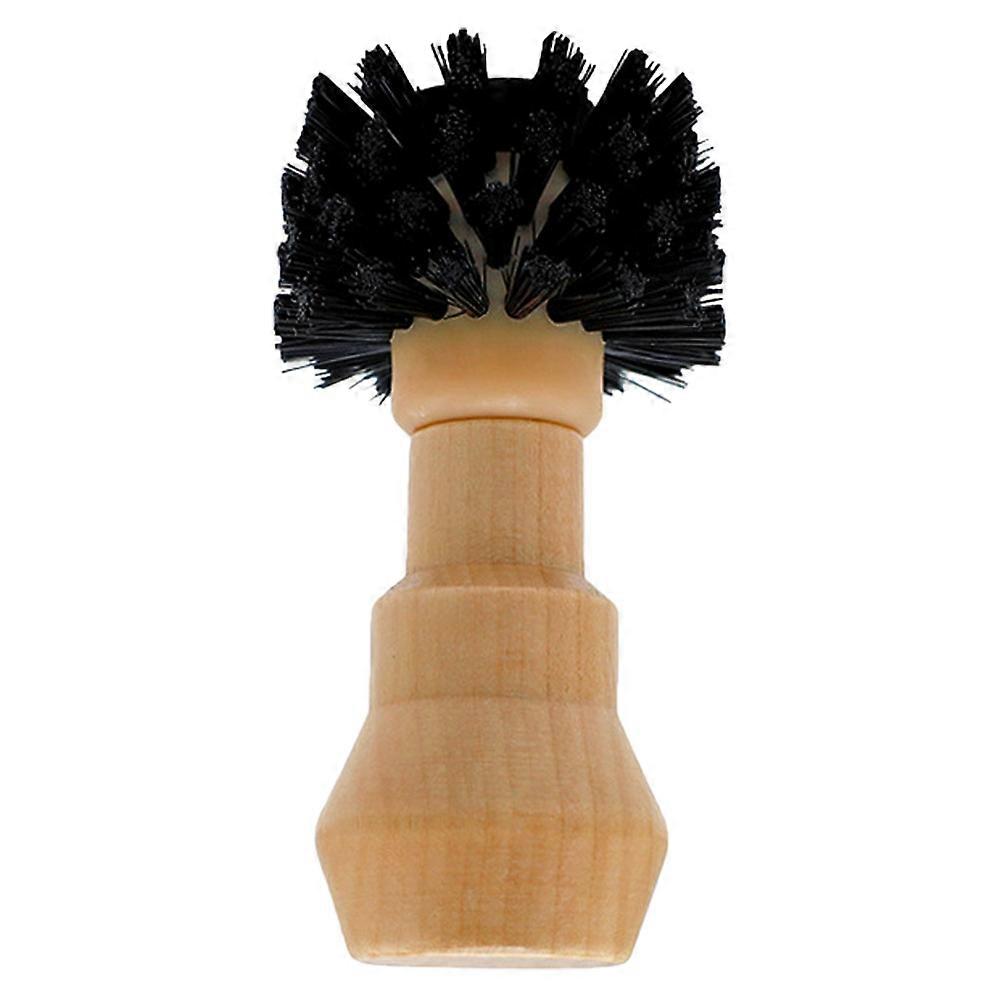 Coffee Machine Cleaning Brushes Wooden Handle Designed for Home Users and Cafe Owners 1Pcs