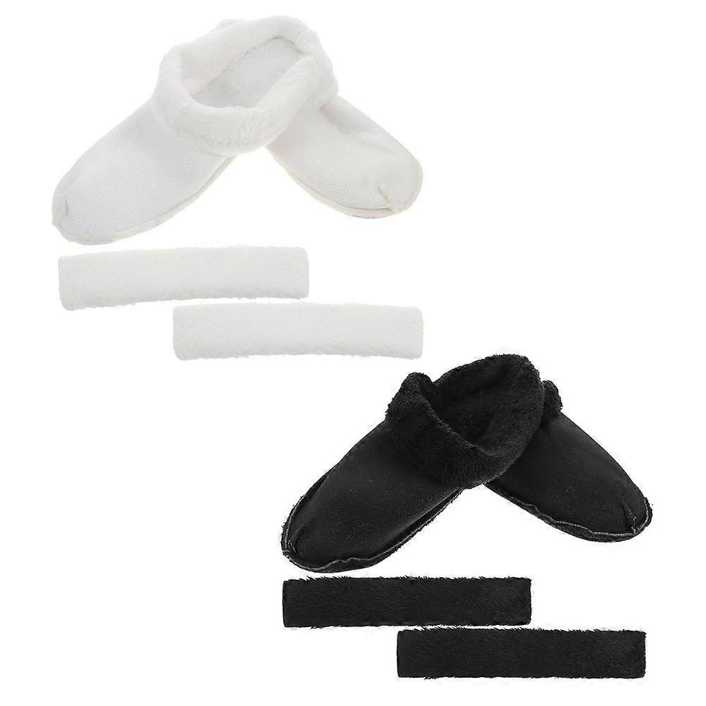 Fleece Footbed Liners for Clogs 6 Pairs Winter Season Cozy Insulation Assorted Color Enhancing Warmth Comfort