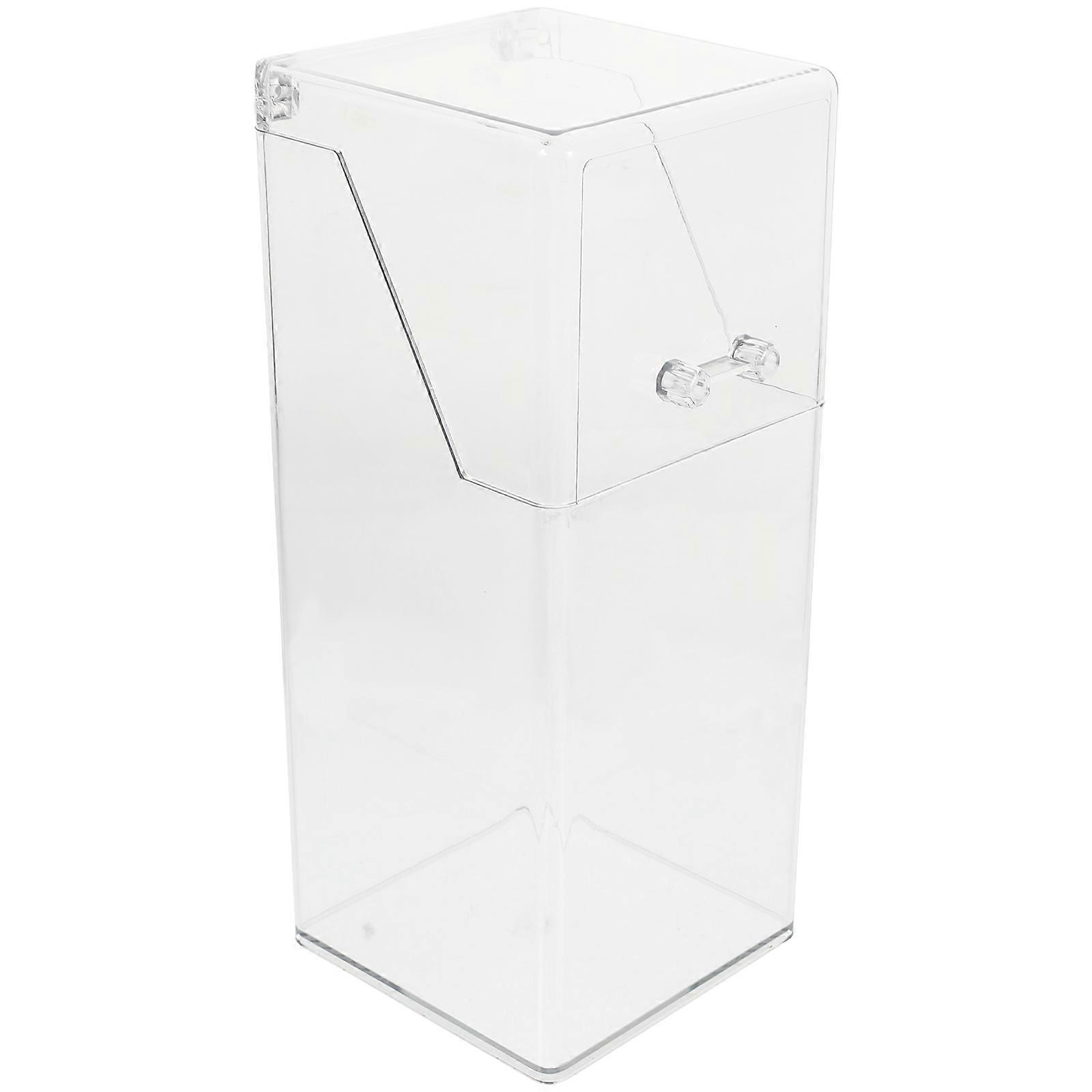 Transparent Acrylic Makeup Brush Bucket for Practical Storage