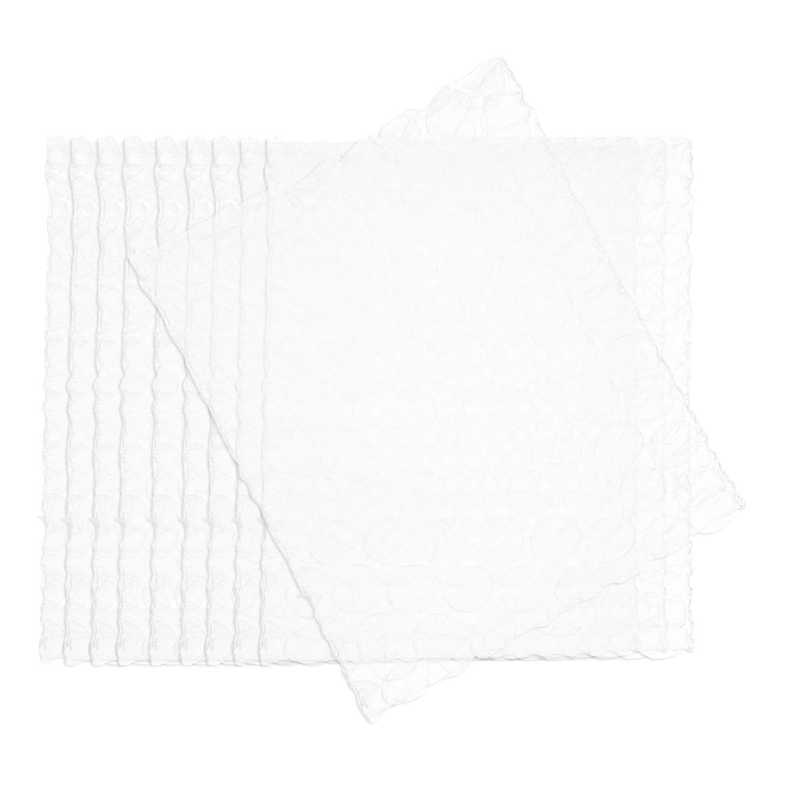 Bubble Pouch Thickening Shockproof Foam Pouch for Protection 100Pcs Transparent