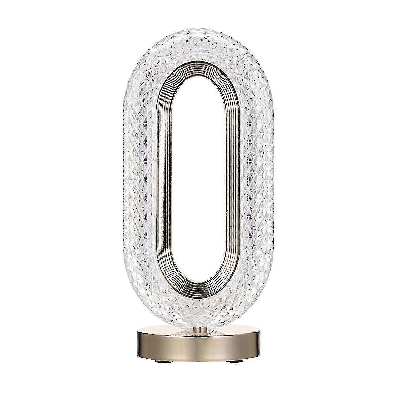 Crystal Desk Lamp LED Diamond Wireless Touch Night Light Atmosphere Table Lamp