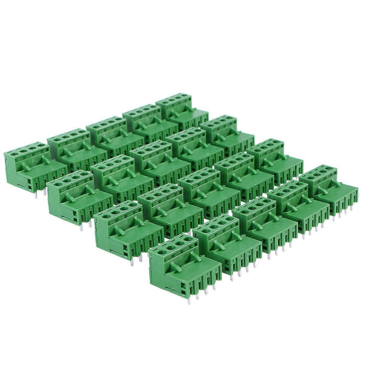 Pluggable Pcb Terminal Blocks Connector for Pcb Connecting Green
