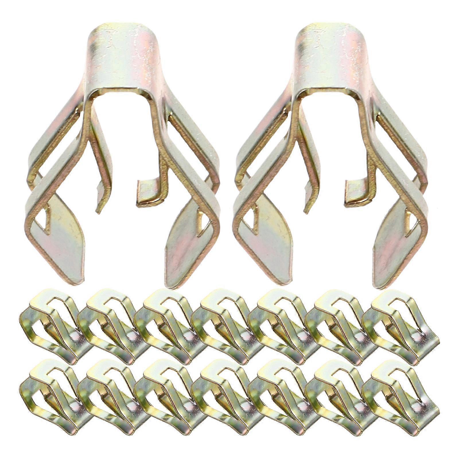 Automotive Retainer Clips 100 Pcs Multi Colored Dashboard Clips For Daily Driving And Car Maintenance