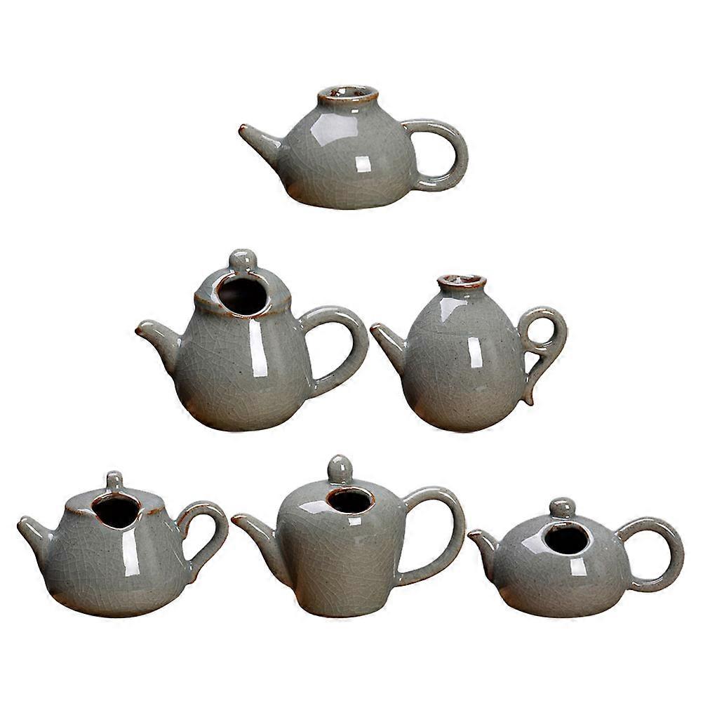 Decorative Small Vases Ceramic Mini Flower Arrangement Vases 18Pcs