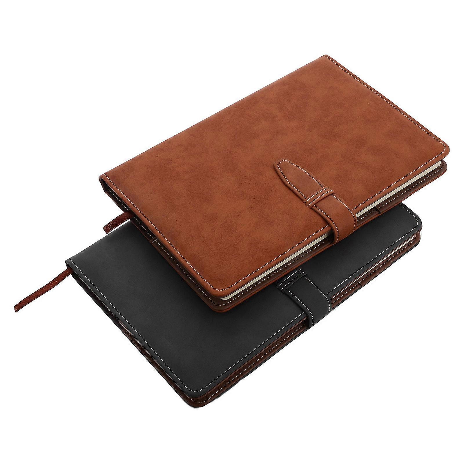 Journal Notebook for Taking Notes 2Pcs PU and Paper Office Journal