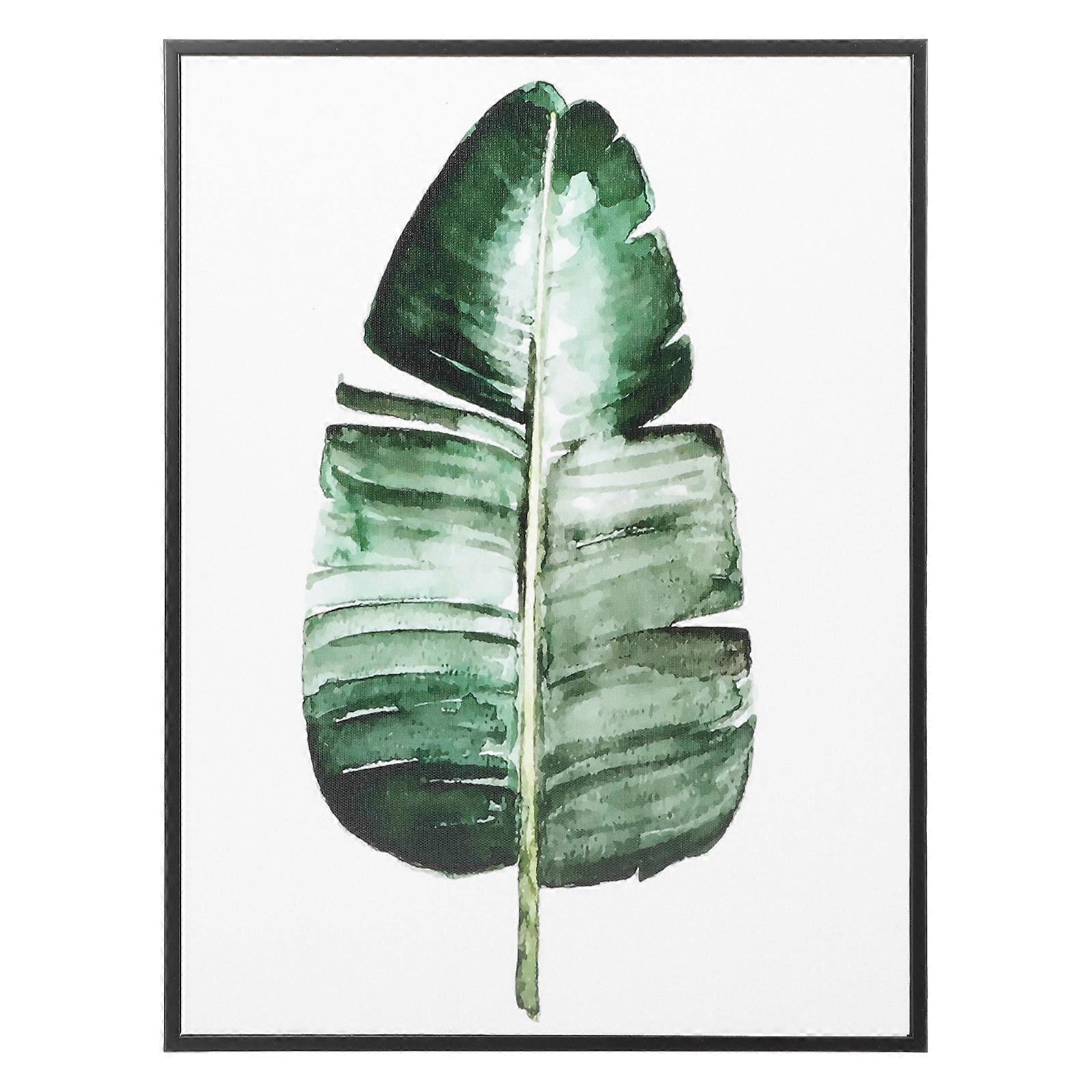 Tree Leaf Wall Decor Material Rectangular Shape 40x30cm Wall Decoration for Living Room 1Set