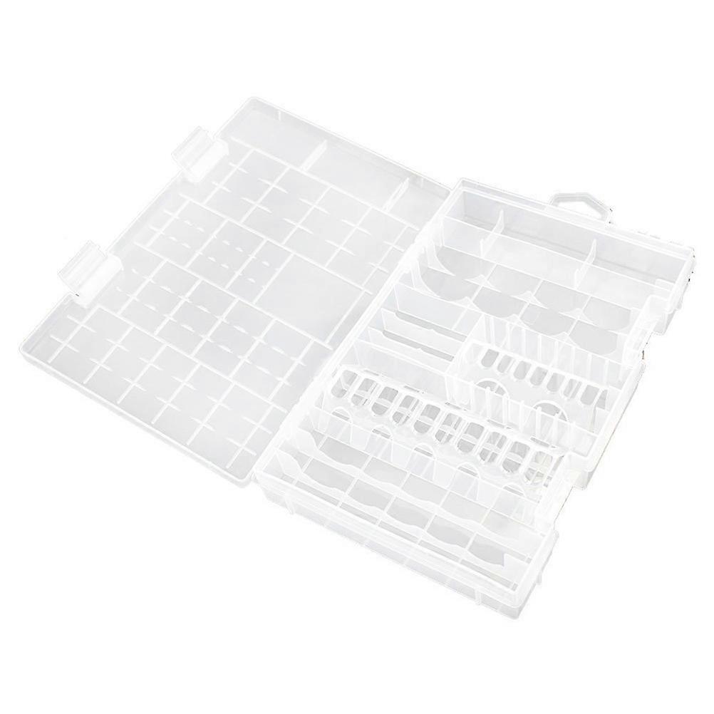 Aaa Aa Battery Organizer for Portable Case Hard Plastic