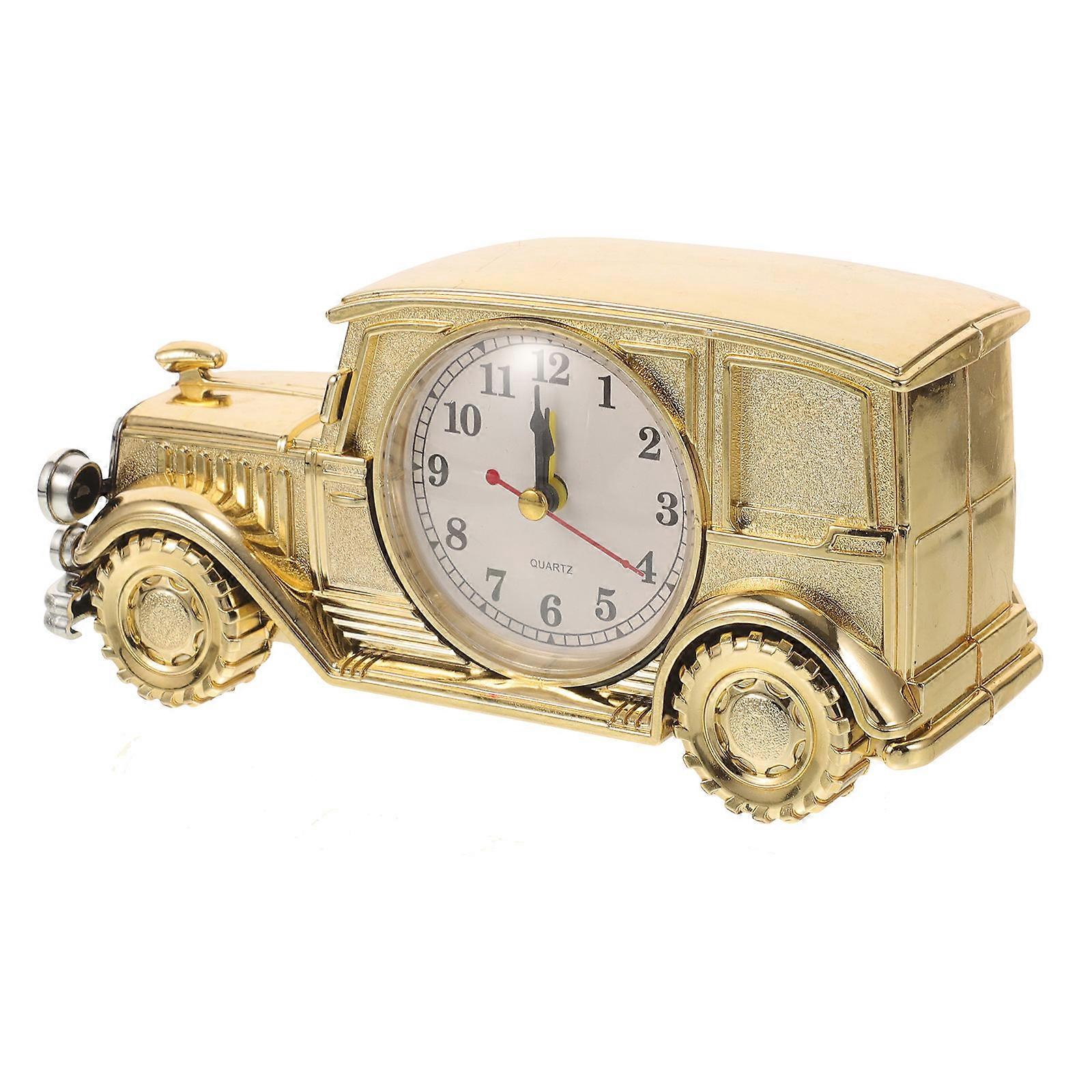 Creative Classic Car Alarm Clock for Time Display 2Pcs Desktop Clock