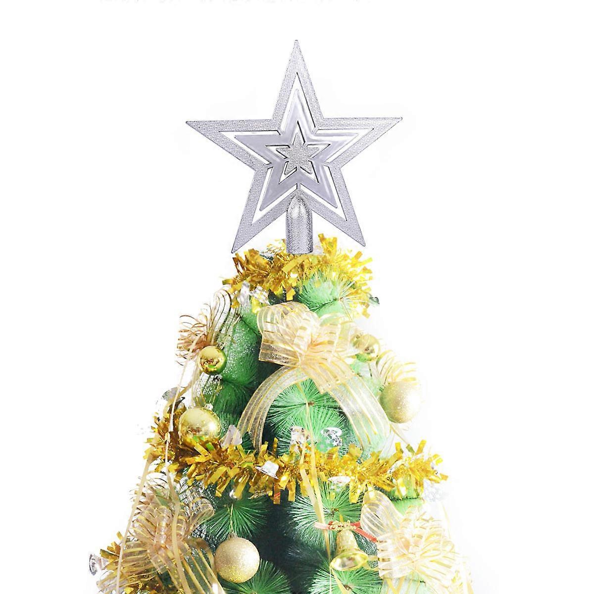 Five-Pointed Star Christmas Tree Treetop for Christmas Tree Decoration