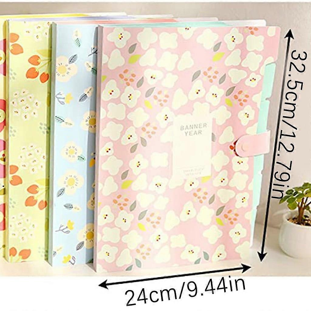 A4 Pocket Expandable Plastic Document Sorteraccordion Organizer